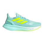 adidas Hardloopschoenen adidas Pureboost 5 Neutrale Schoen Dames-Mint,Neongeel