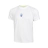 Receiver T-shirt Jongens-Wit,Blauw