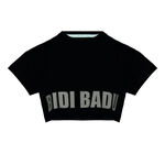 BIDI BADU Kleding BIDI BADU Abdominis Crop Move T-shirt Dames-Zwart