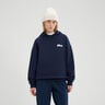 Il Tiro Sweater Met Capuchon Dames-Donkerblauw,Wit