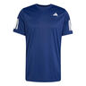 Club 3Stripes T-shirt Heren-donkerblauw