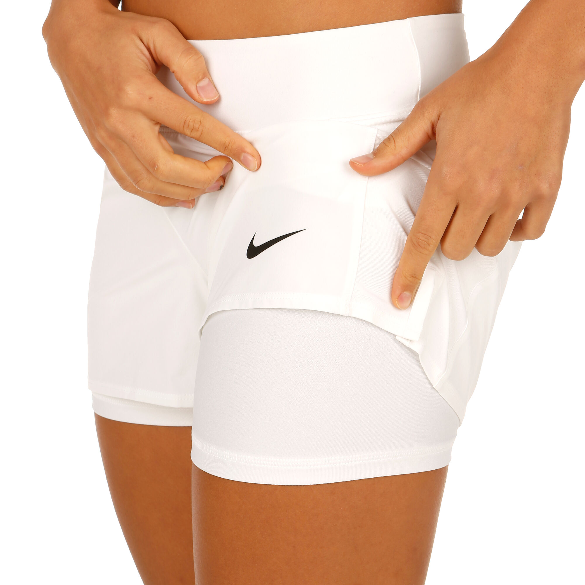 Makkelijk te lezen Wijden Zinloos Nike Court Flex Pure Shorts Dames - Wit, Zwart online kopen | Tennis-Point