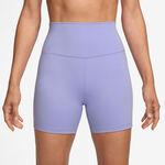 Nike Kleding Nike Dri-Fit One High-Waisted 5in Biker Shorts - mauve, zwart