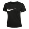 Dri-Fit One Swoosh HBR Hardloopshirt Dames-Zwart