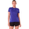 Road Seamless Hardloopshirt Dames-blauw, paars