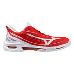 Mizuno Gravelschoen Mizuno  Wave Exceed Tour 7 Gravelschoen Heren - rood, wit