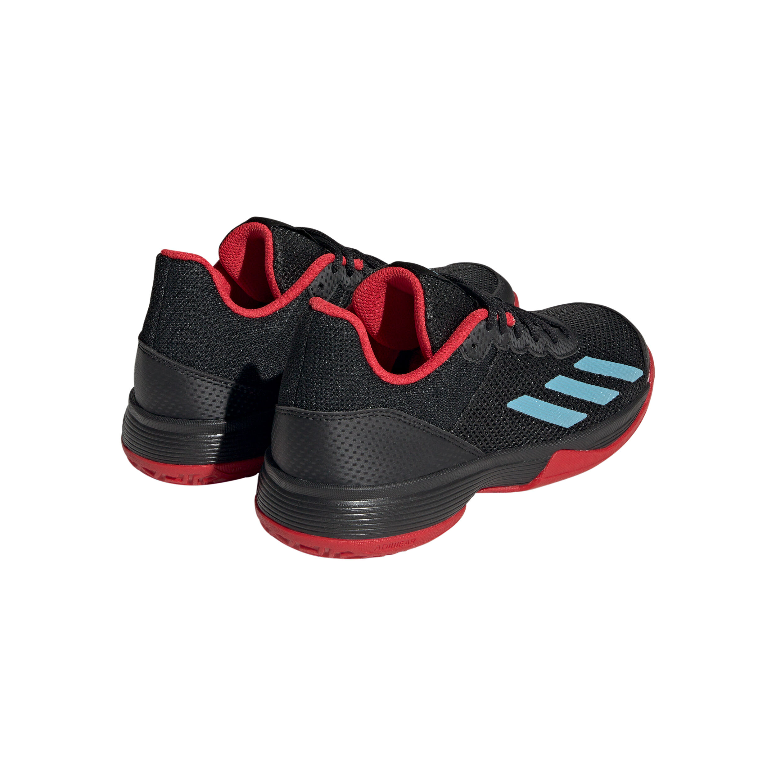 Courtflash Allcourt Schoen Kinderen Zwart Rood