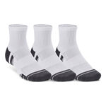 Under Armour Kleding Under Armour Performance Tech Quarter Tennissokken Verpakking 3 Stuks-Wit