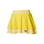 Mizuno Tenniskleding Mizuno Daybreakers Flying Rok Dames-geel