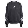 Future Icon 3Stripes Sweatshirt Dames-Zwart,Wit