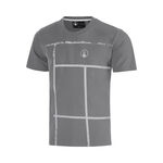 Quiet Please T-shirt Quiet Please Crush Court T-shirt Jongens-donkergrijs, lichtgrijs