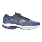 Mizuno Hardloopschoenen Mizuno Wave Ultima 14 Neutrale Schoen Dames-Donkerblauw,Lichtblauw