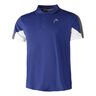 Club 22 Tech Polo Heren-Blauw,Wit