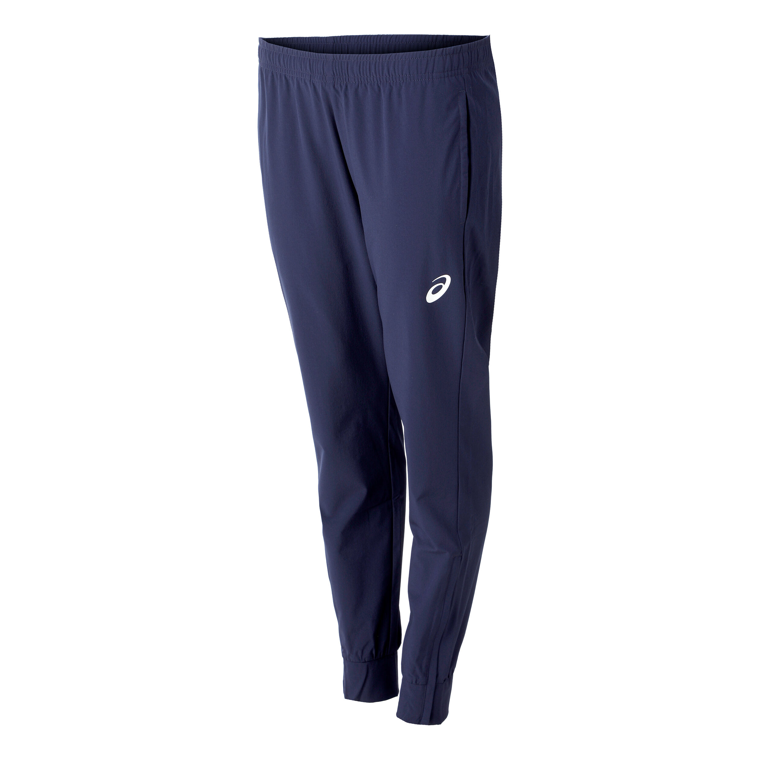 Buy ASICS Match Woven Trainingsbroek Dames Donkerblauw Wit online Tennis Point NL