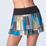 Lucky in Love Stripe It Up Pleated Skirt