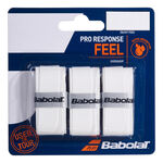 Babolat Overgrips Babolat Pro Response Verpakking 3 Stuks-Wit