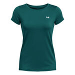 Under Armour Kleding Under Armour Heatgear T-shirt Dames - petrolblauw, 