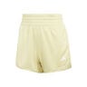 Pacer Knit High 3in Shorts Dames-Geel