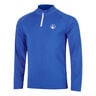 Big Serve 1/4 Zip Longsleeve Heren - blauw, wit