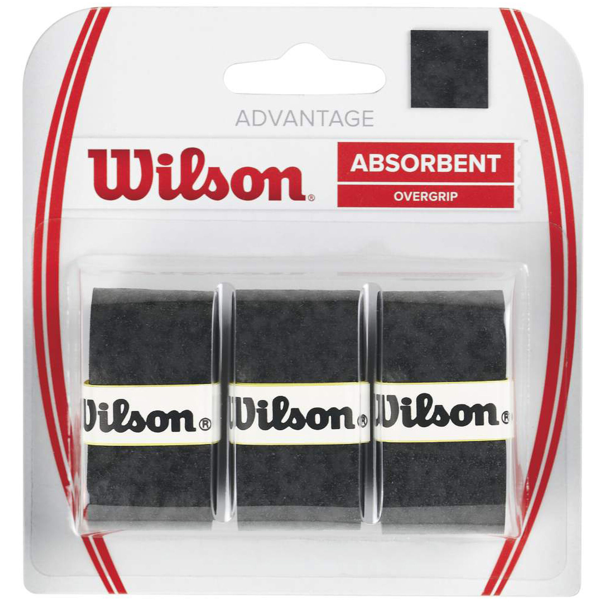 Sleutel Beweegt niet olie Wilson Advantage Overgrip Verpakking 3 Stuks - Zwart online kopen | Tennis -Point