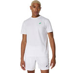 ASICS Kleding ASICS Court Graphic T-shirt Heren-Wit