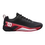 Wilson Tennisschoenen Wilson Rush Pro 4.5 Gravelschoen Heren-Zwart,Rood