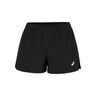 Court 2in1 Shorts Dames - zwart