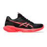 Solution Speed FF 4 Allcourt schoen Dames - zwart, neonroze