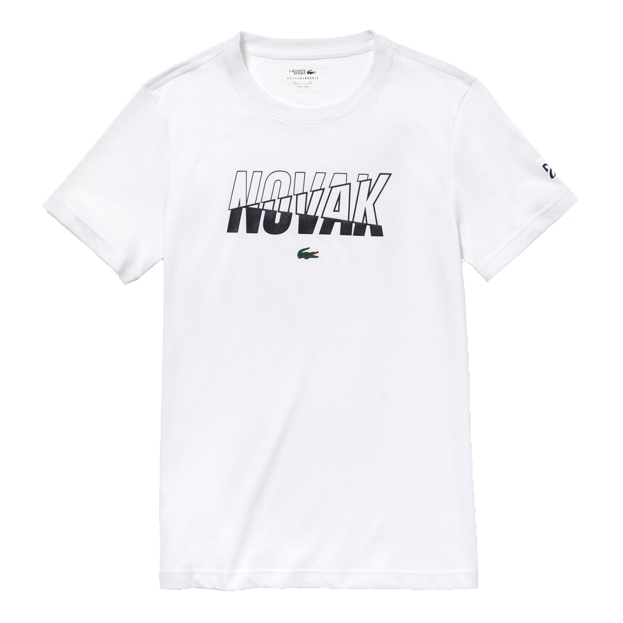 Lacoste t shirt novak on sale djokovic