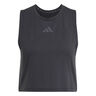 Power 3 Stripes Boxy Tanktop Dames-Zwart