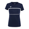 Team Tech T-shirt Dames-Donkerblauw