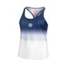 Crew Gradiant Tanktop Meisjes-Donkerblauw,Wit