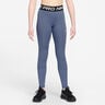 Pro Tight Meisjes - blaugrau, zwart