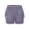 Match Shorts Dames-Paars
