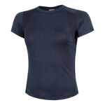 Wilson Kleding Wilson All Day T-shirt Dames-Donkerblauw