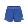 Teamline 2in1 Short Voor Tennisballen Dames-Blauw