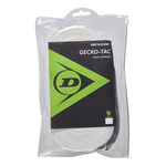 Dunlop Overgrips Dunlop Gecko-Tac Verpakking 30 Stuks-Wit
