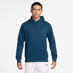 Nike Kleding Nike Court Dri-Fit Heritage Sweater Met Capuchon Heren-Blaugrau