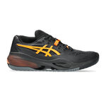 ASICS Tennisschoenen ASICS Gel-Resolution X Allcourt Schoen Heren-Zwart,Neonoranje