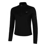 Nike Kleding Nike Swift Half-Zip Hardloopshirt Dames-Zwart