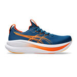 ASICS Neutrale schoen ASICS Gel-Nimbus 28 Neutrale schoen Heren-blauw, oranje