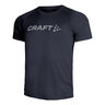 Core Essence Logo Hardloopshirt Heren-Donkerblauw