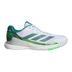 adidas Padel schoenen adidas Crazyquick LS Padel Schoen Heren-Wit,Groen