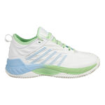 K-Swiss Tennisschoenen K-Swiss Hypercourt Supreme 2 Gravelschoen Dames-Wit,Lichtgroen