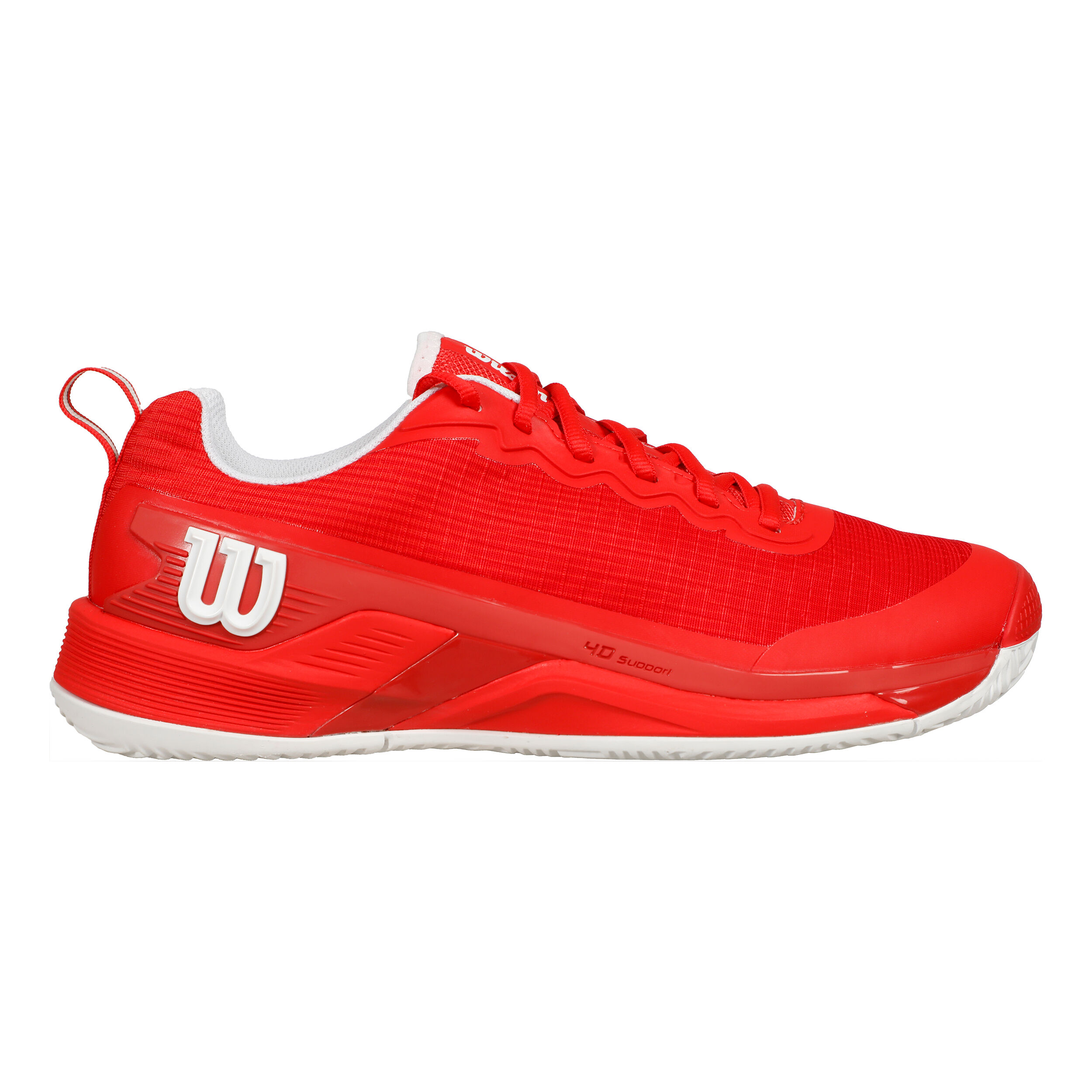 Buy Wilson Rush Pro 4.5 Gravelschoen Heren Rood Wit online Tennis Point NL