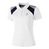 Club Polo Dames-Wit,Blauw