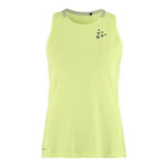 Craft Kleding Craft Pro Hypervent Hardloopshirt Dames-Limoen