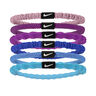 Flex Hair Tie Haarband Verpakking 6 stuks Unisex - veelkleurig, paars