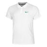 Dri-Fit Court Advantage Polo Heren-Wit,Groen