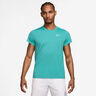 Court Victory Dry T-shirt Heren - turkoois, wit